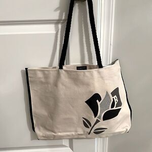 Bag by Lancôme, shoulder bag made out of canvas